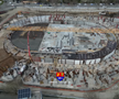 Arena multifuncțională din inima orașului capătă contur » Imaginile spectaculoase surprinse azi pe șantier