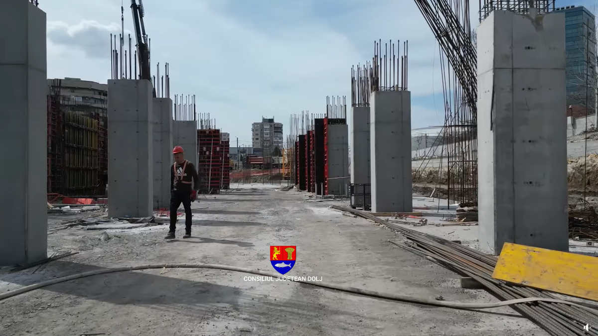 Noul complex sportiv de la Craiova, 3 aprilie 2025