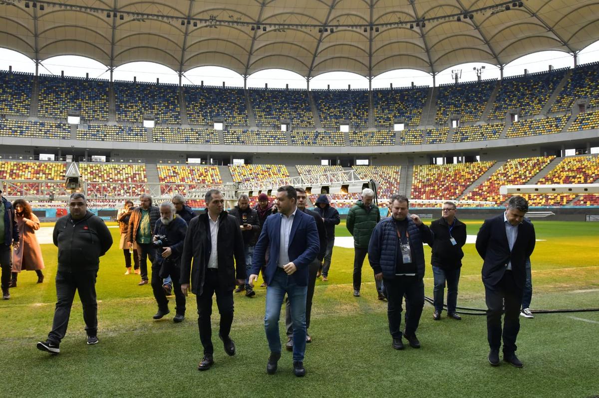 Ciprian Ciucu, ședință la Arena Națională, 3 aprilie 2026