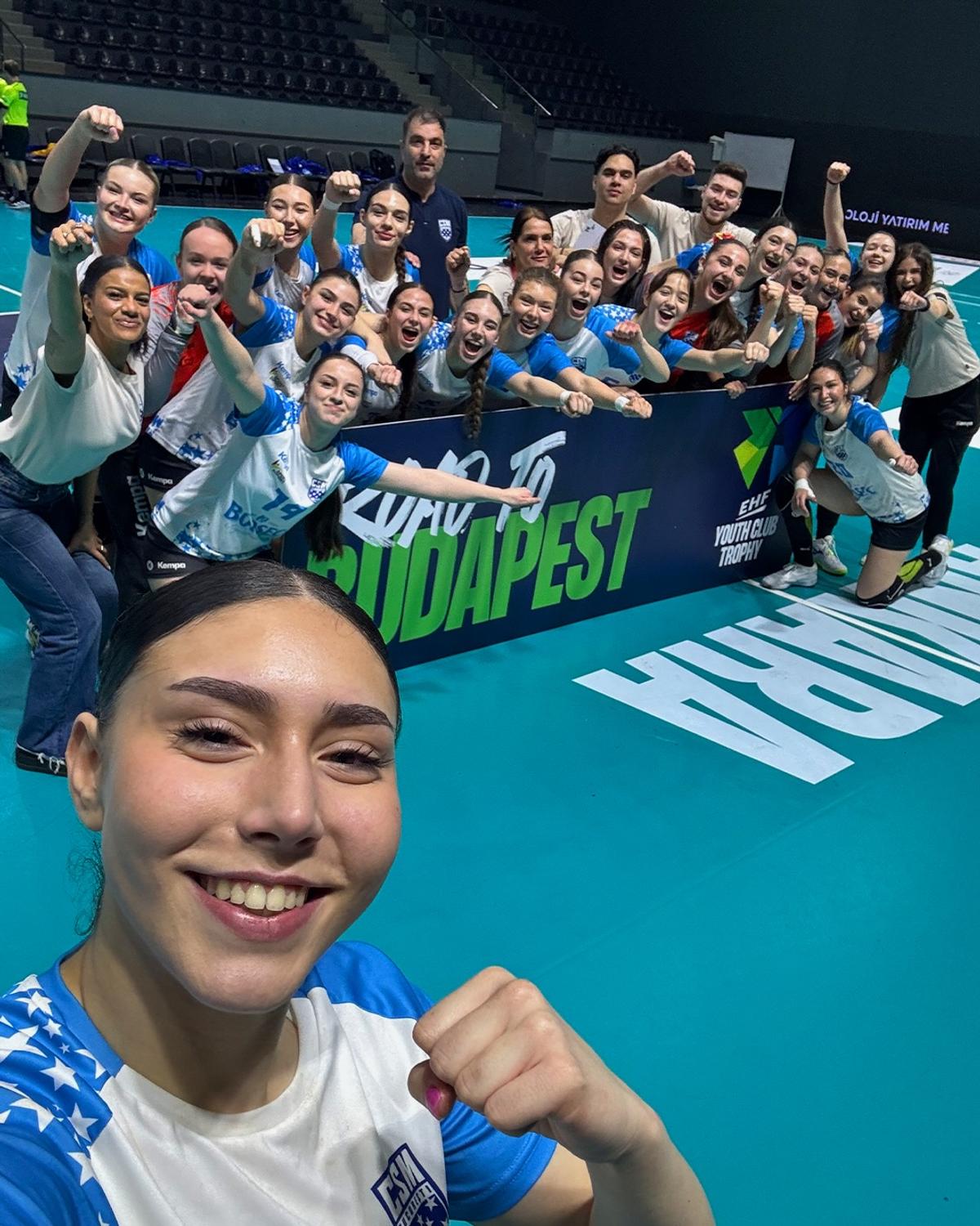 Junioarele lui CSM București, în Final Four-ul de la Budapesta