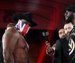 Derek Chisora și Deontay Wilder la proba cântarului // foto: Guliver/gettyimages