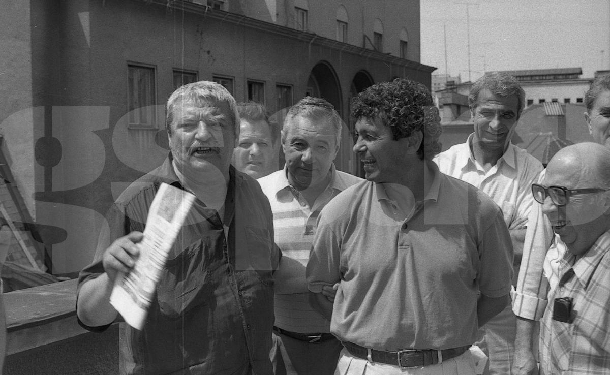 Edi Iordănescu a publicat „o poză cât o mie de cuvinte”: „Doi s-au dus, și parcă erau nemuritori”