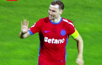 Darius Olaru, gol superb la meciul 250 pentru FCSB