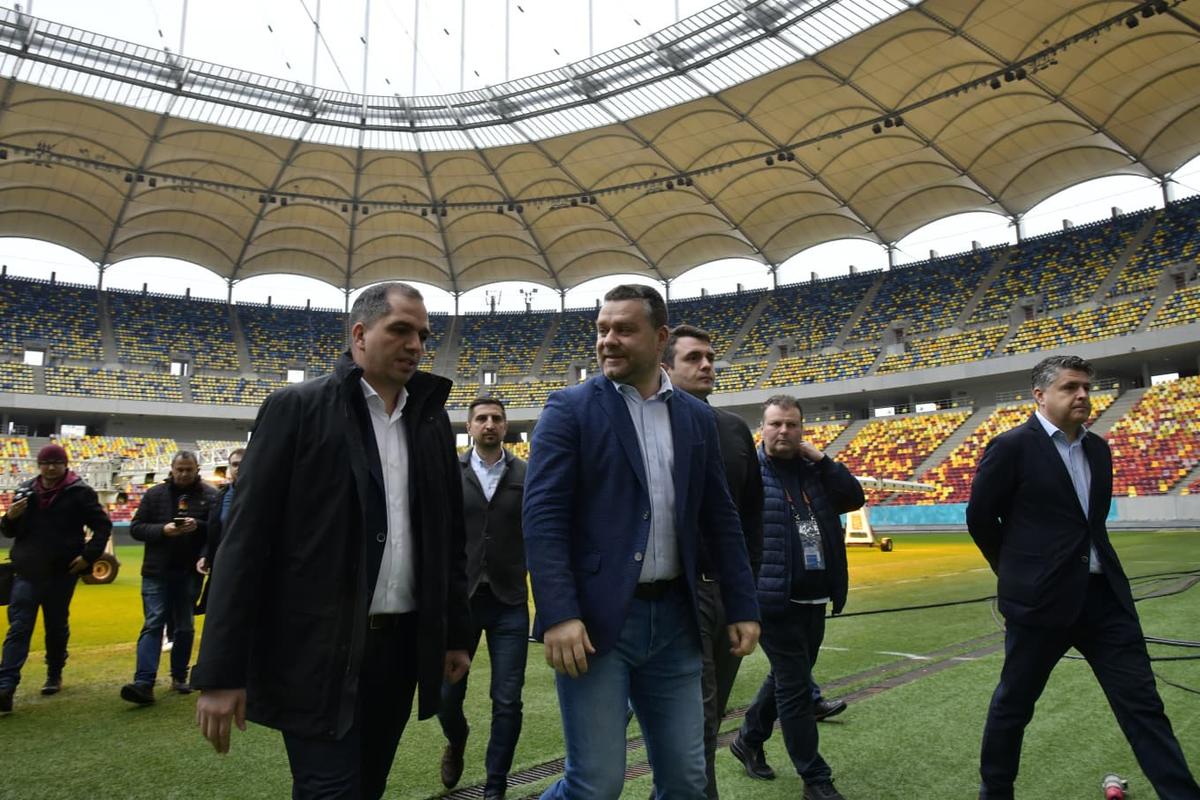 Ciprian Ciucu, ședință la Arena Națională, 3 aprilie 2026