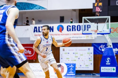 Goran Martinic, MVP-ul rundei a 27-a în Liga Națională/Foto: Facebook (CSM Târgu Mureș)