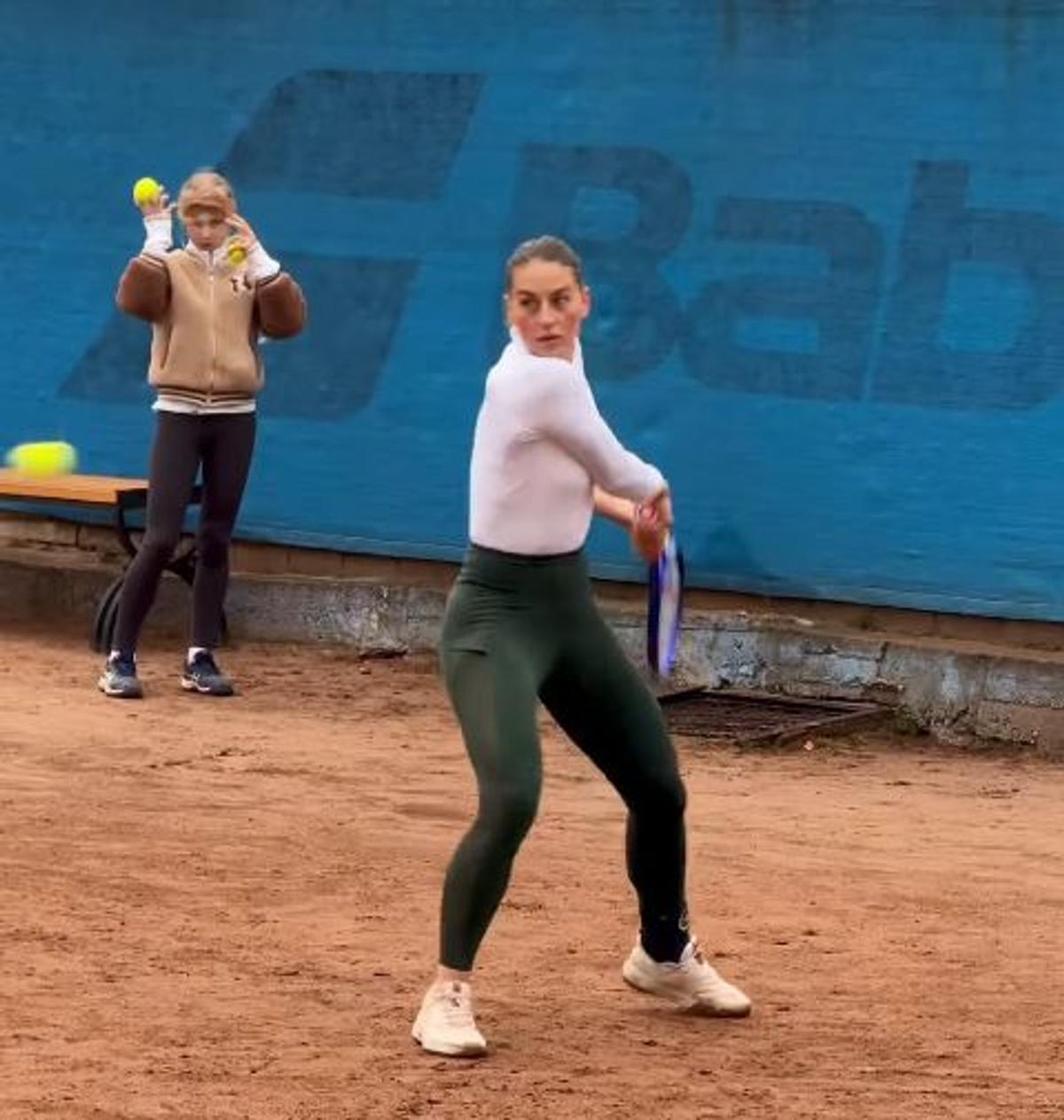 Marta Kostyuk, antrenament sub alarme antiaeriene în apropierea Paștelui