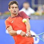 Mariano Navone în „sfertul” cu Alex Molcan la Țiriac Open Foto: Cristi Preda