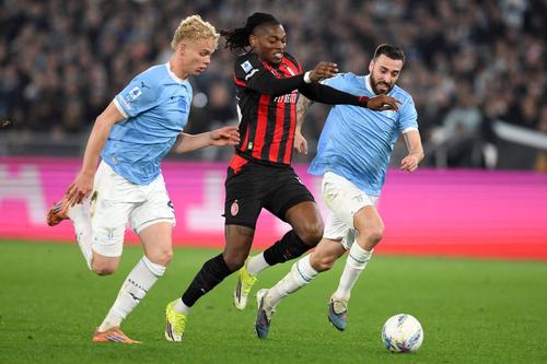 Rafael Leao, în Lazio - AC Milan // foto: Imago Images