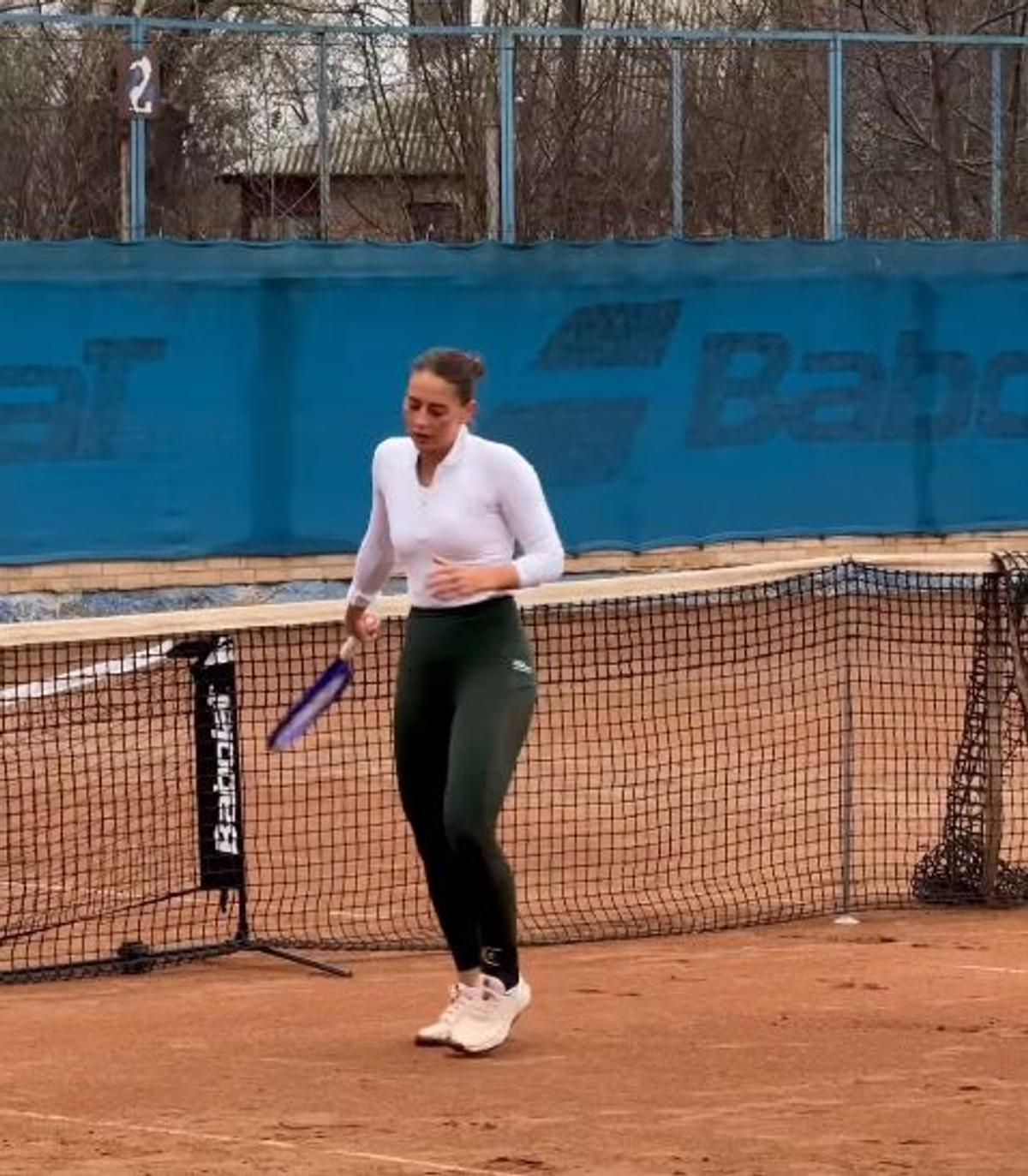 Marta Kostyuk, antrenament sub alarme antiaeriene în apropierea Paștelui