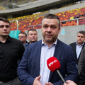 Ciprian Ciucu, primarul general București și Cătălin Aflat, directorul Direcției Investiții din cadrul Primăriei Municipiului București