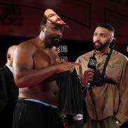 Derek Chisora și Deontay Wilder la proba cântarului // foto: Guliver/gettyimages