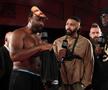 Derek Chisora și Deontay Wilder la proba cântarului // foto: Guliver/gettyimages