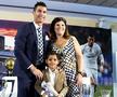 Cristiano Ronaldo și mama sa, alături de fiul portughezului, foto: Guliver/gettyimages