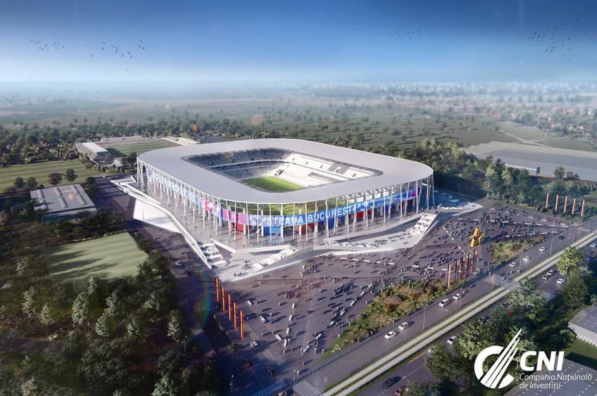 Stadionul Ghencea va putea fi închiriat de oricine, spune MTS // sursă foto: Facebook @ CNI