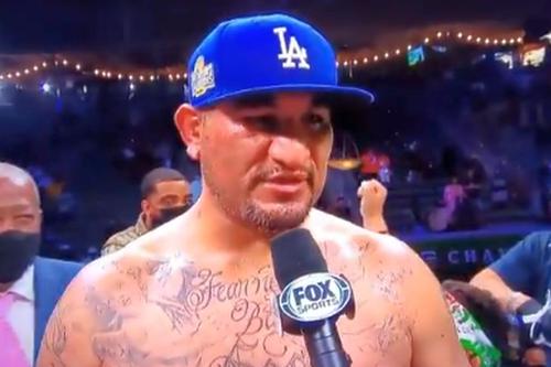 Chris Arreola // foto: captură Twitter @ MyBookieBet