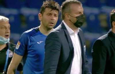 Spirite încinse după Clinceni - Craiova » Raul Rusescu, calmat cu greu: „Ce te bagi așa, mă?”