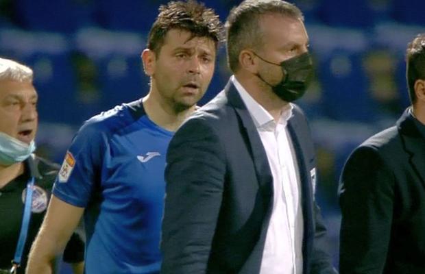 Spirite încinse după Clinceni - Craiova » Raul Rusescu, calmat cu greu: „Ce te bagi așa, mă?”