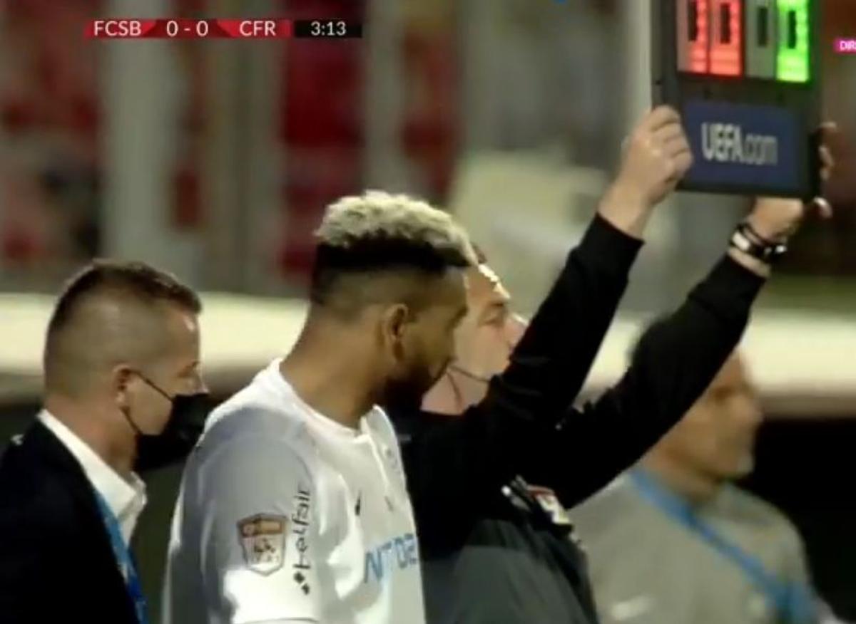 FOTO FCSB - CFR CLUJ 03.05.2021 Schimbare Gâdea, schimbare Omrani