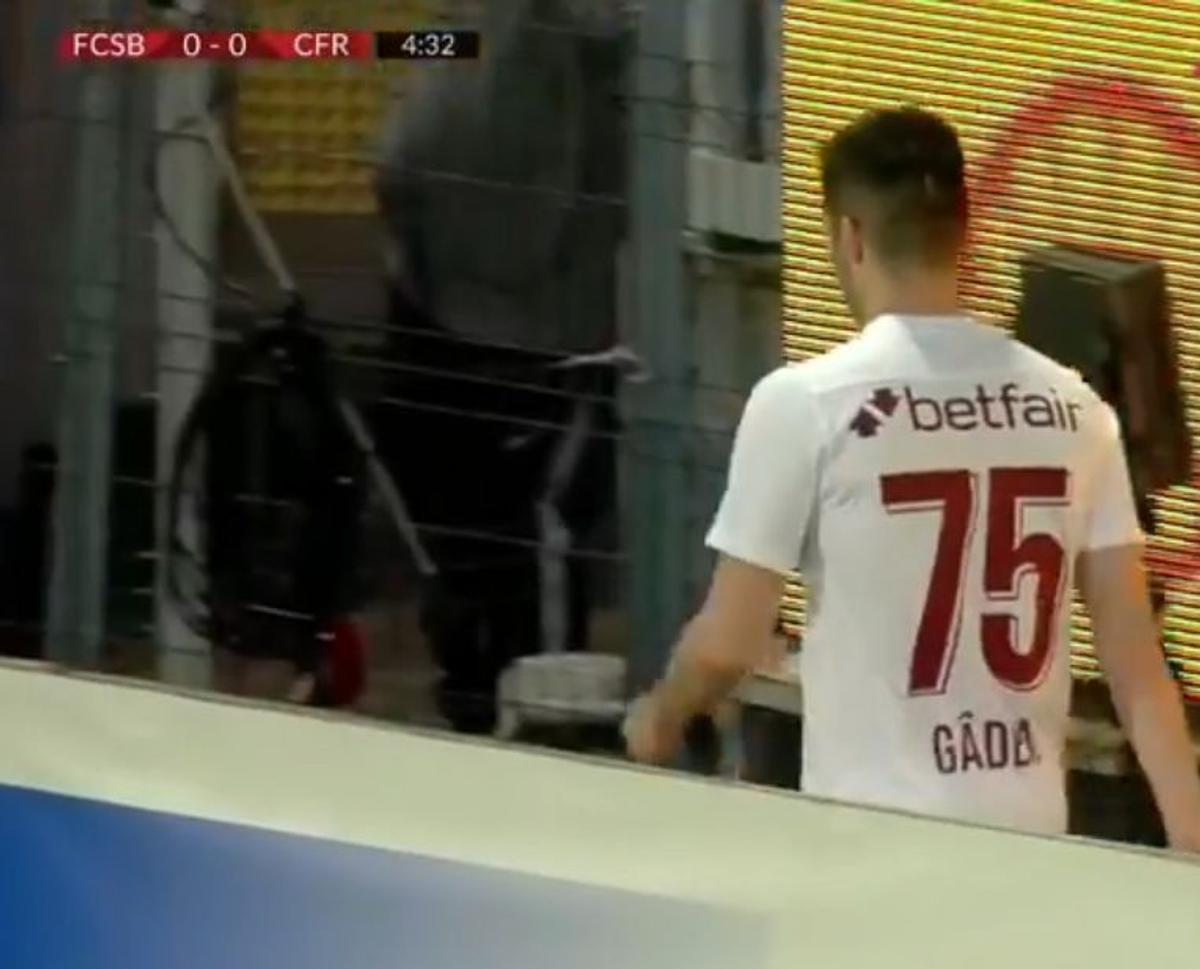 FOTO FCSB - CFR CLUJ 03.05.2021 Schimbare Gâdea, schimbare Omrani