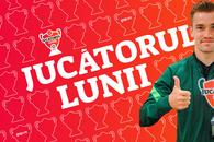 Darius Olaru, „Jucătorul lunii aprilie”! Cum s-a votat + Declarațiile mijlocașului: „O lună bună, dar vreau titlul și convocarea la echipa națională”