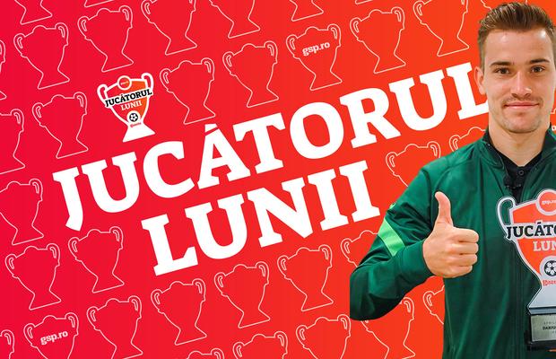 Darius Olaru, „Jucătorul lunii aprilie”! Cum s-a votat + Declarațiile mijlocașului: „O lună bună, dar vreau titlul și convocarea la echipa națională”