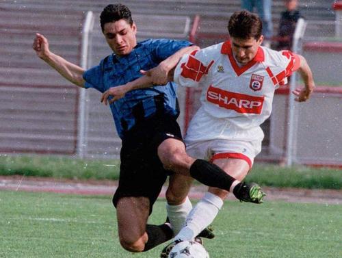 Ionel Ganea în duel cu Costel Pană