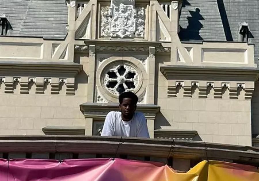 Shayon Harrison, la Palatul Culturii din Iași / FOTO: Libertatea Abia promovat în Liga 1, englezul îndrăgostit de România le-a pus gând rău granzilor: „Abia aștept să le dau gol”