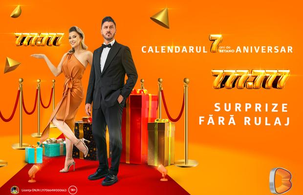 Trăiește vibe-ul distracției aniversare cu 777.777 lei cash