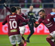 Dugandzic celebrează un gol marcat împotriva unui club "artificial", FC Voluntari