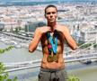 David Popovici și medaliile cucerite anul trecut, la Budapesta / FOTO: Raed Krishan