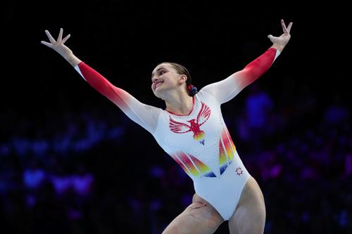 Lilia Cosman evoluând la Campionatele Europene 2024 Foto: Imago