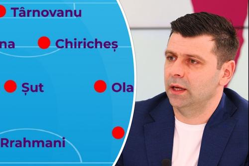 Raul Rusescu (35 de ani), triplu campion al României, a ales, în direct la GSP Live, cea mai bună echipă a sezonului