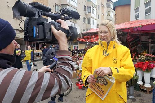 Monica Iagăr candidează din partea AUR și la Primăria Sectorului 6 // foto: Facebook @ Monica Iagar Monica