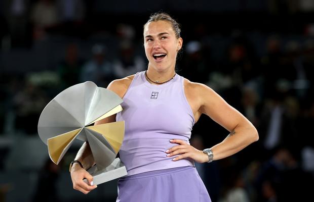 Aryna Sabalenka, al treilea trofeu la Madrid