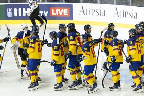 România, învinsă în ultimul meci de la Campionatul Mondial de Hochei/Foto: Facebook (FRHG)