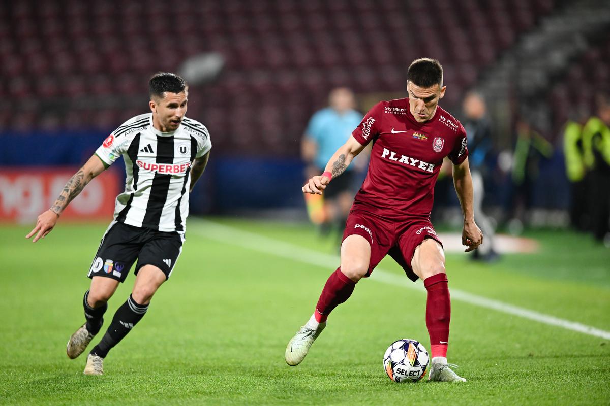CFR Cluj „sparge gheața” în acest sezon cu U Cluj și amână sărbătoarea FCSB-ului! Clasament în play-off