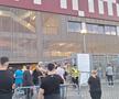 Imagini de la porți înainte de CFR - U Cluj