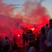 Cum urmăresc fanii lui U Cluj derby-ul cu CFR / FOTO: David Istrate (GSP.ro)
