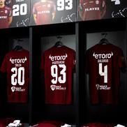 CFR Cluj - U Cluj, imagini înaintea partidei, foto: Facebook @CFR Cluj
