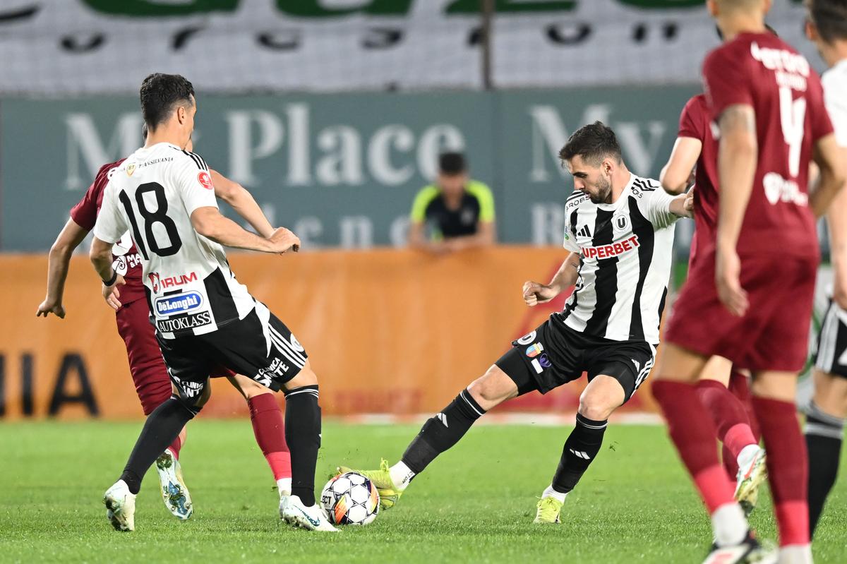 CFR Cluj „sparge gheața” în acest sezon cu U Cluj și amână sărbătoarea FCSB-ului! Clasament în play-off
