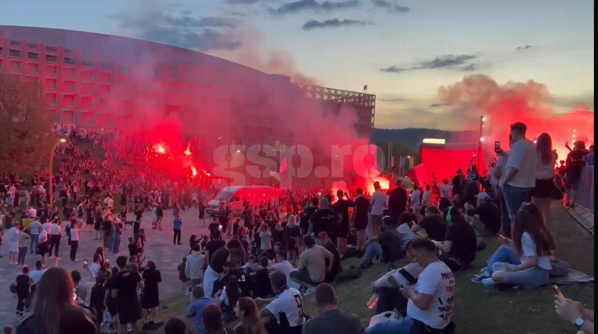 Cum urmăresc fanii lui U Cluj derby-ul cu CFR