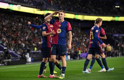 Real Valladolid - Barcelona 1-2 » Catalanii s-au desprins în fruntea clasamentului din Spania