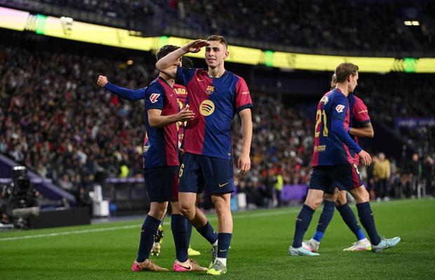 Real Valladolid - Barcelona 1-2 » Catalanii s-au desprins în fruntea clasamentului din Spania