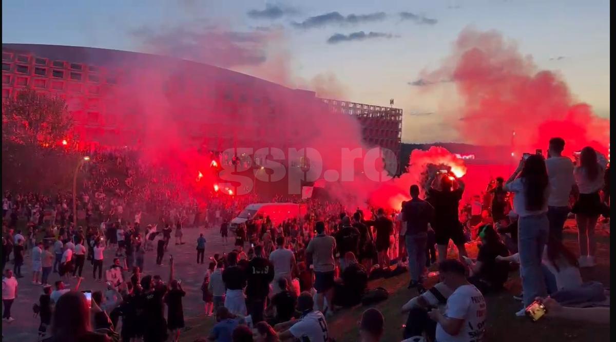 Cum urmăresc fanii lui U Cluj derby-ul cu CFR