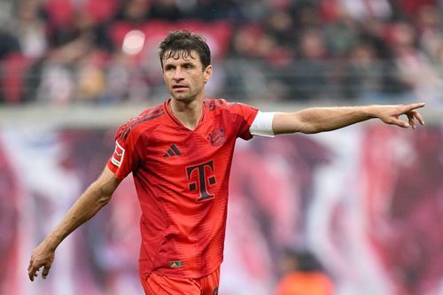 Thomas Muller în Leipzig - Bayern Munchen 3-3 / Foto: Getty Images