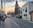 Imagini de la porți înainte de CFR - U Cluj