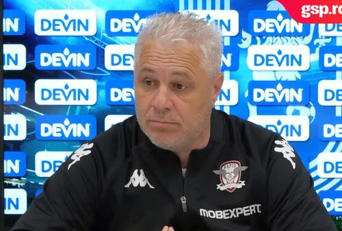 Marius Șumudică, la conferința de presă de la finalul meciului Craiova - Rapid 1-2