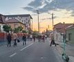 Imagini de la porți înainte de CFR - U Cluj