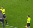 Zeljko Kopic și Florentin Petre, protest după golul Craiovei // Capturi FOTO @Digi Sport 1