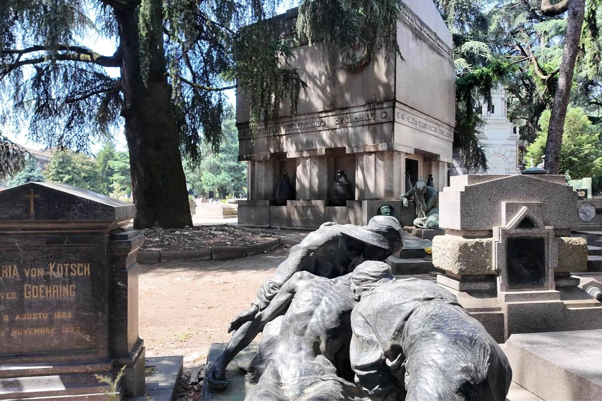 Cimitirul Monumentale. Derby-ul din Milano care s-a mutat în piatră: Meazza, lângă Kilpin